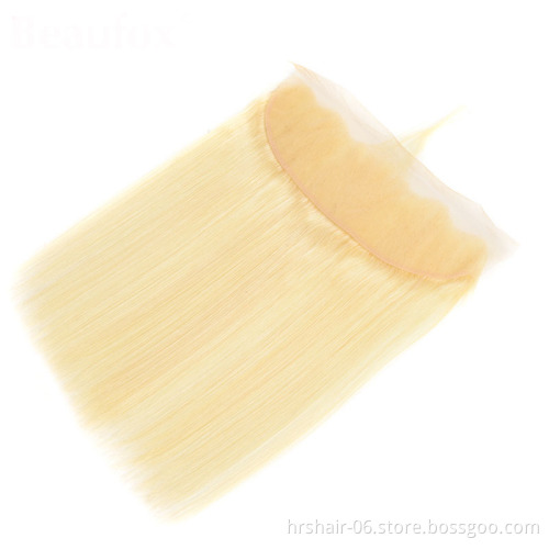 100% Human Hair Top Closure Tissage 613 Transparent Lace Closure ,Bohemian Hair Weave Frontal Closure Hair